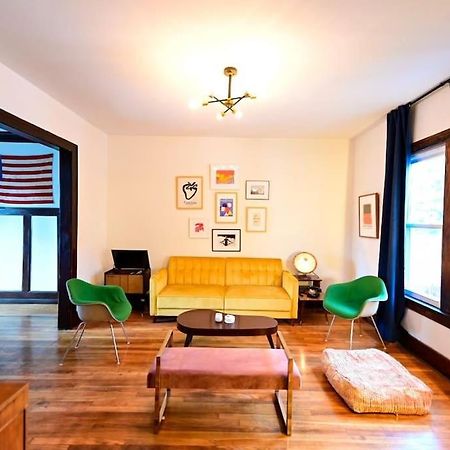 Luxe Mid-Century Styled Historic Townhouse #2 Villa Detroit Buitenkant foto